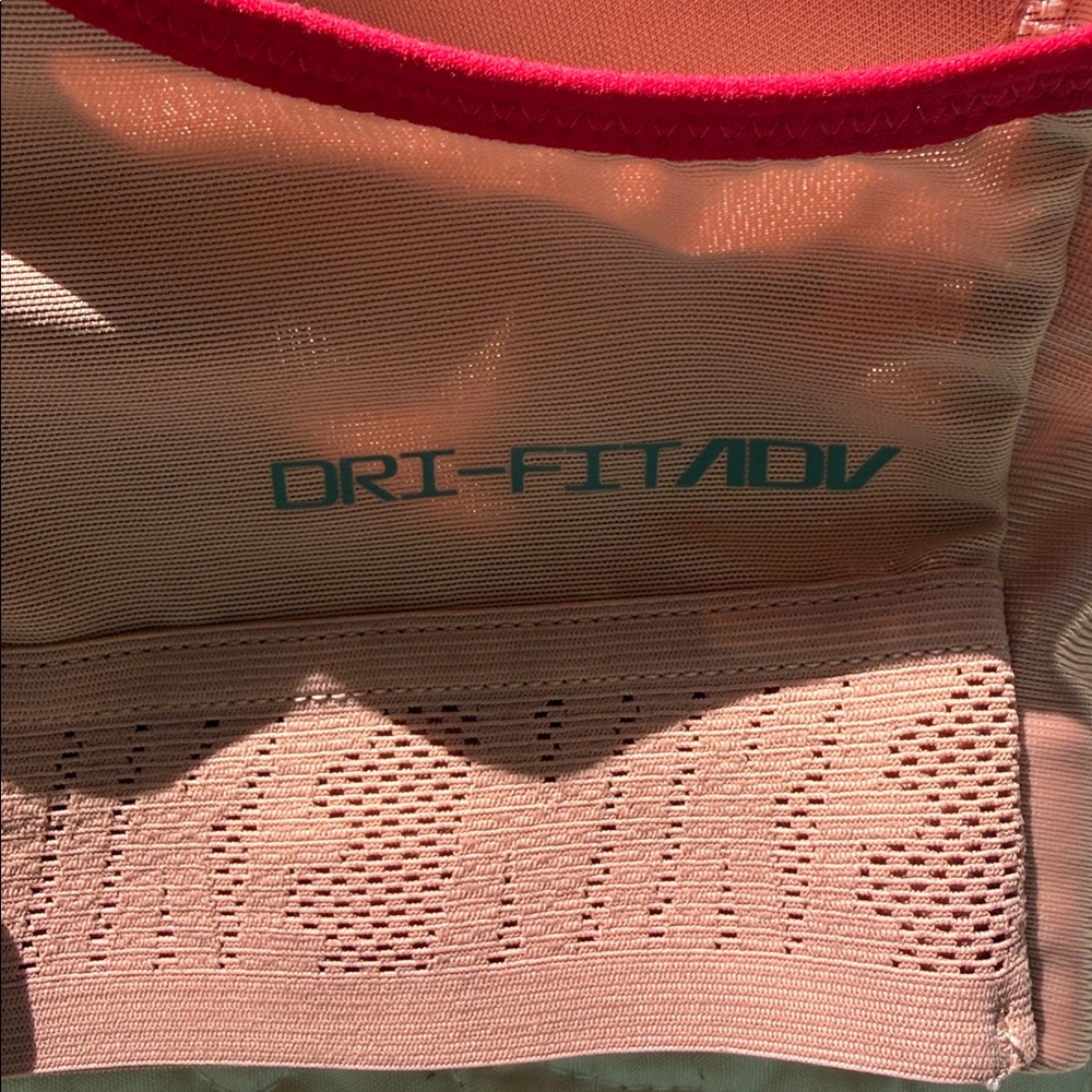 Nike Dri-FIT ADV Alpha High-Support Sports Bra Peach and Red Sports Bra Sz M - Picture 8 of 12